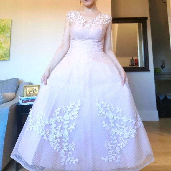 Rare Vintage Evening Dress - Picture 1 of 9